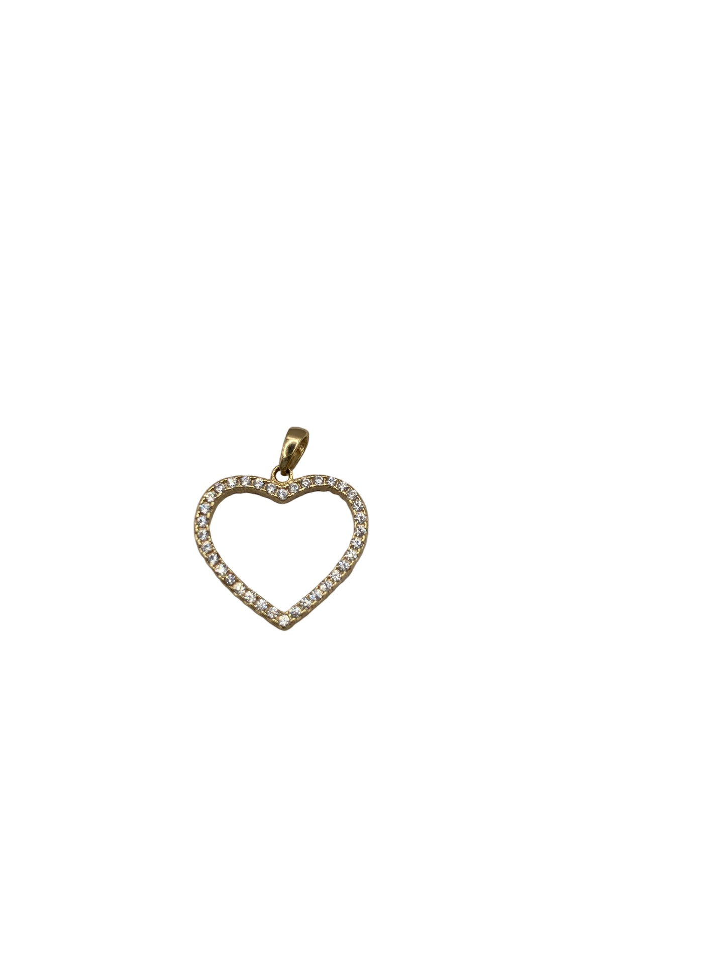 14K Gold Heart Pendant